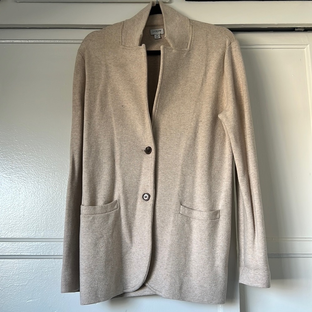 J.Crew Sweater Blazer